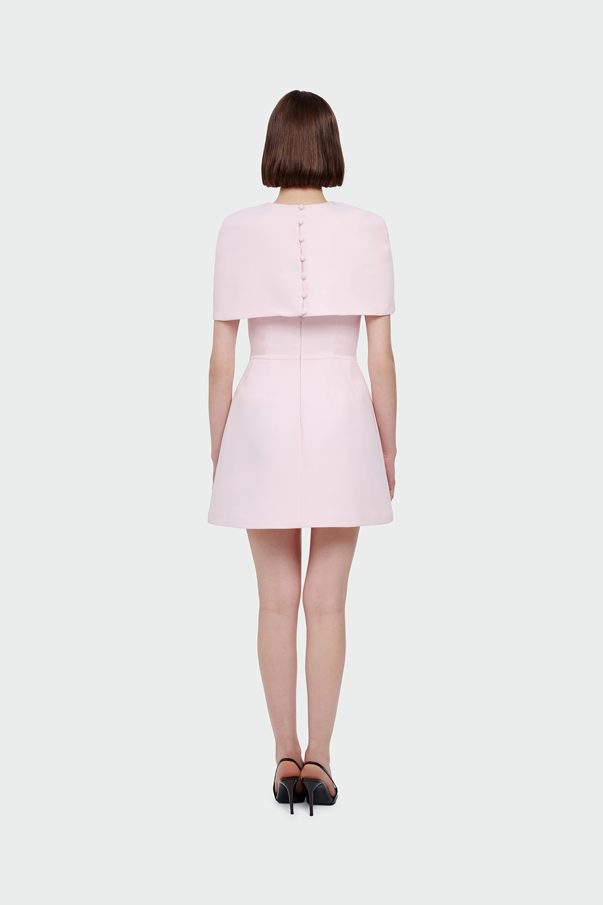 Bolero Detaylı Mini Abiye Elbise