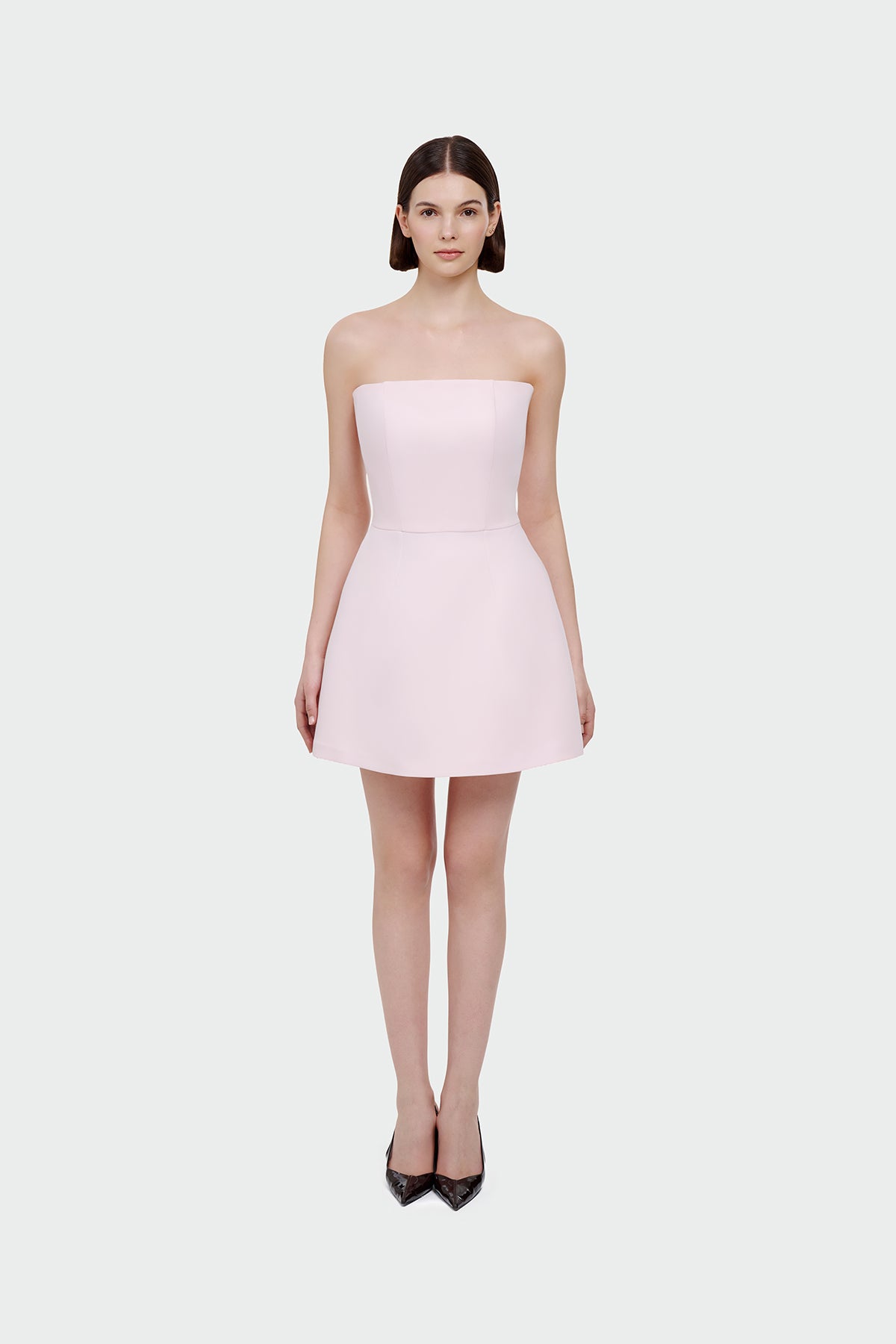 Bolero Detaylı Mini Abiye Elbise