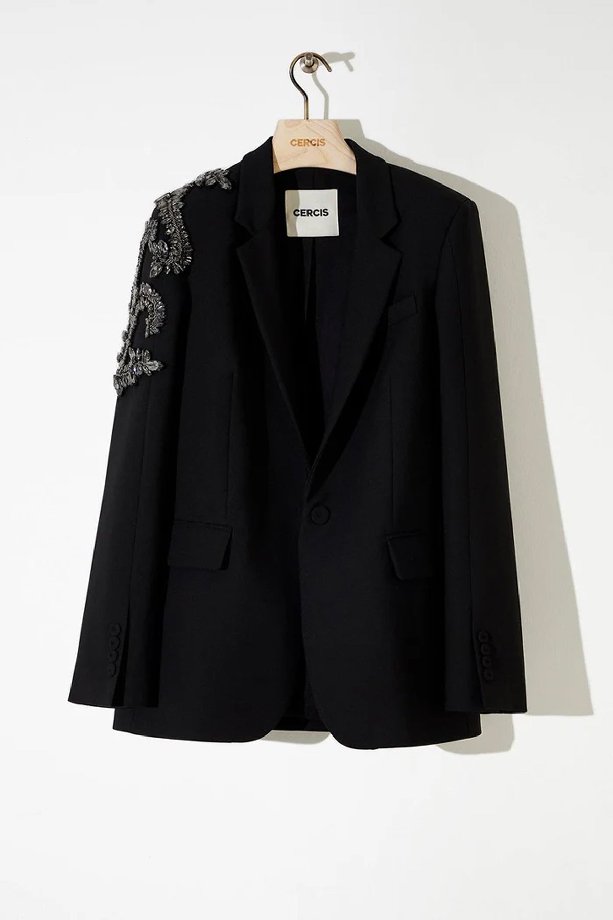 Kasnak İşleme Kadın Blazer Ceket - Cercis