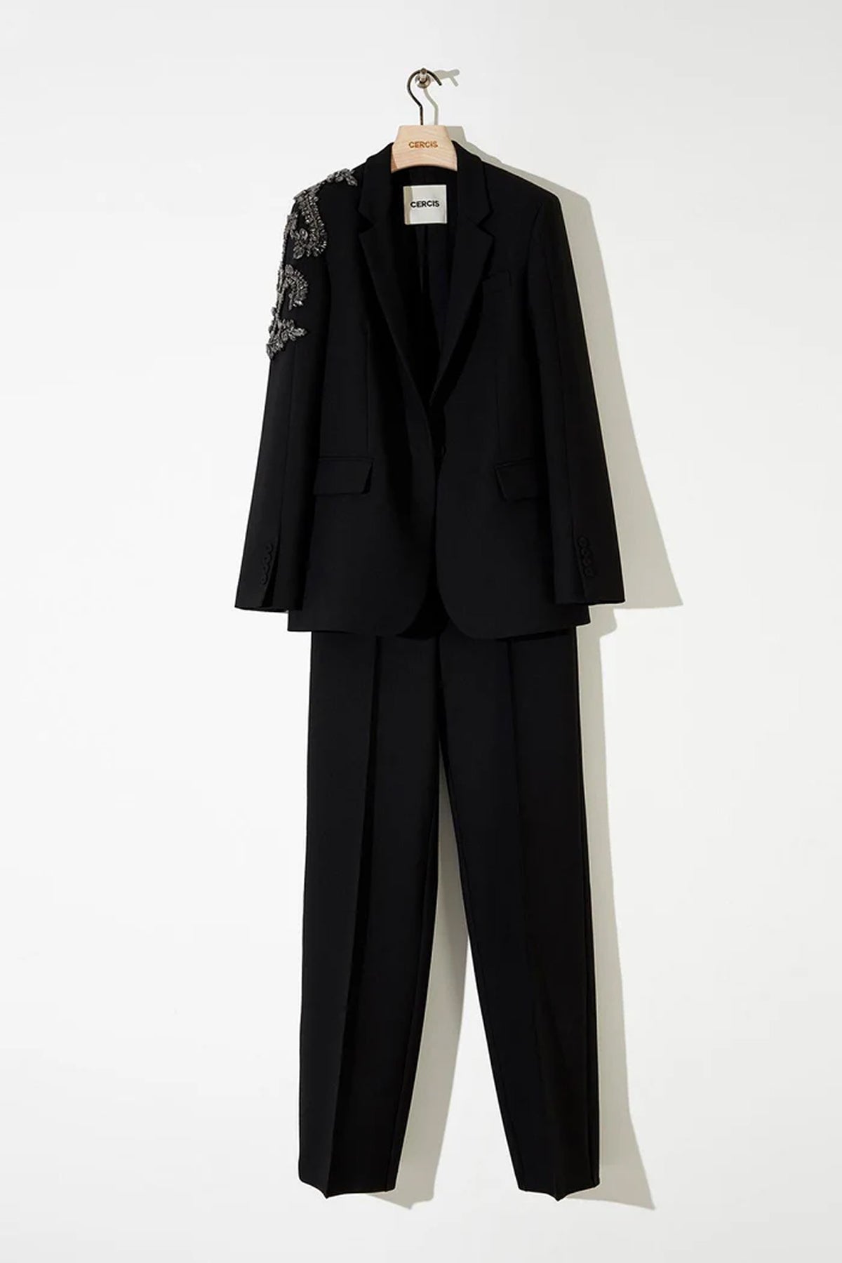 Kasnak İşleme Kadın Blazer Ceket - Cercis