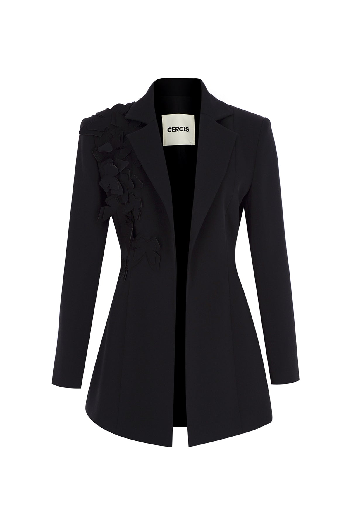 Butterfly Patterned Blazer Jacket