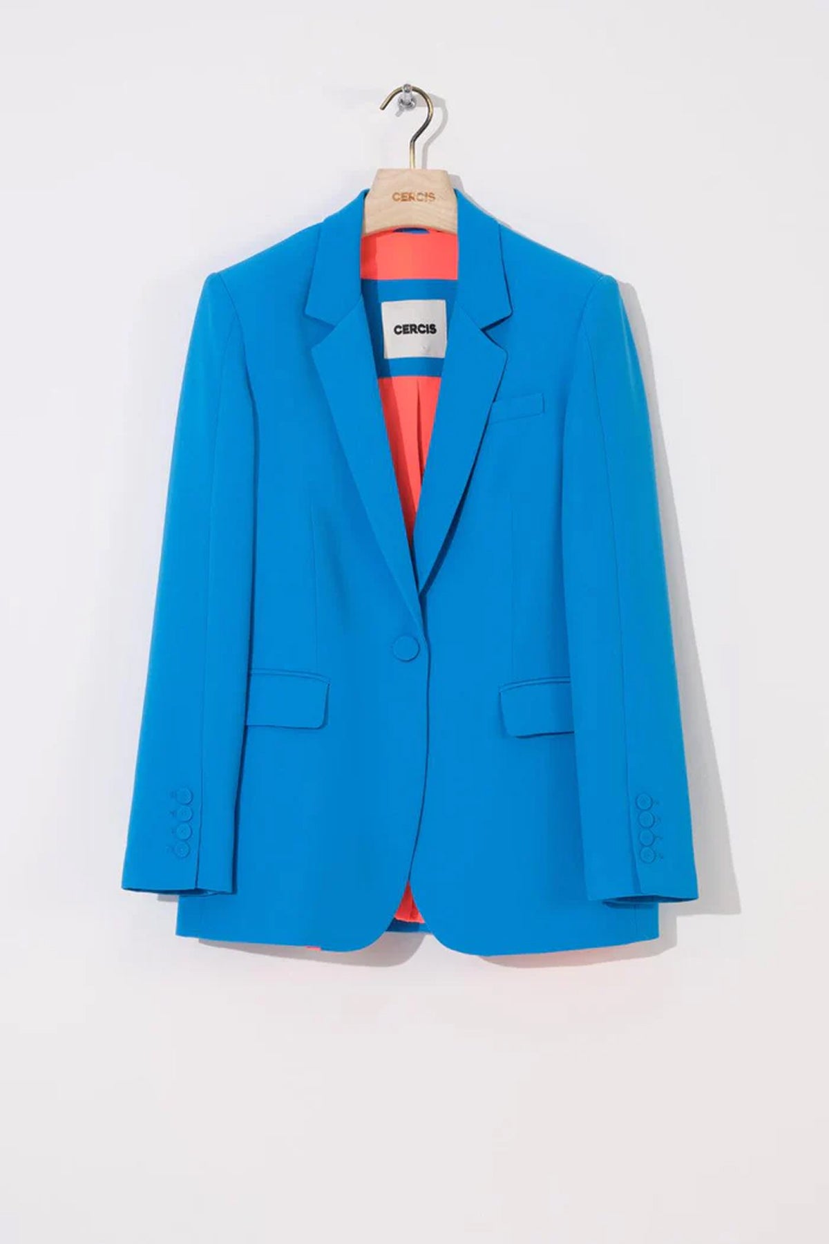 Tek Düğmeli Kadın Blazer Ceket Takım - Cercis